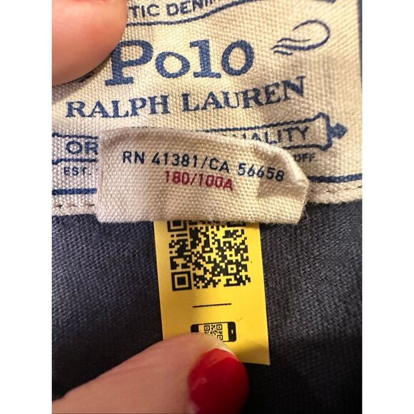 Polo Ralph Lauren Men’s Henley 3 Button T-Shirt Washed Blue size Large - Picture 5 of 9